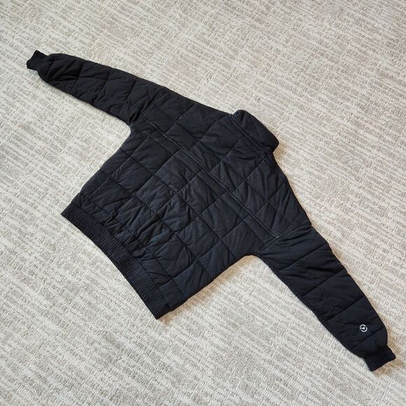 VIRUS x HYROX ladies Baywood 1/4 zip quilted jacket black size S - Picture 8 of 12